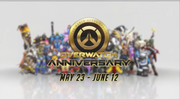  Overwatch - Anniversary Event Trailer GameSpot GameSpot (YouTube)