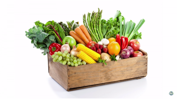 A new study suggests that fruits and vegetables can reduce blockages in the legs. (YouTube)