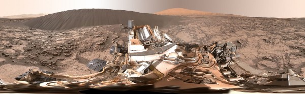 The component images of this scene were taken on Dec. 18, 2015, by the Mast Camera (Mastcam) on NASA's Curiosity Mars rover during the 1,197th Martian day, or sol, of the rover's work on Mars.