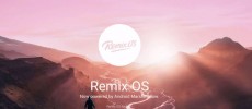 Remix OS logo is on display.