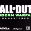 The 'Call of Duty Modern Warfare Remastered' version logo. 