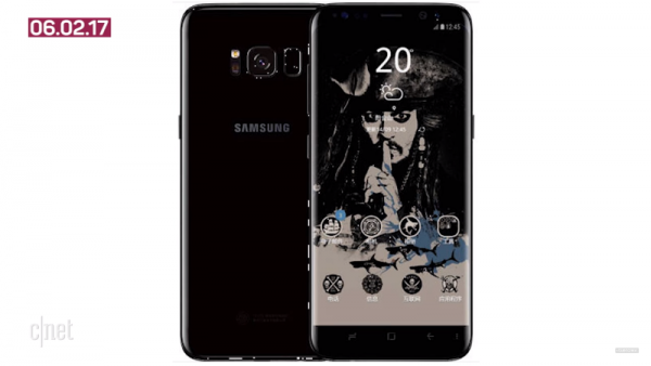 The Samsung Galaxy S8 "Pirates of the Caribbean" special edition is a bit pricey phone. (YouTube)