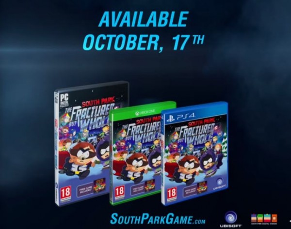 The release date of 'South Park The Fractured But Whole' has been announced. 