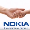 An old Nokia phone intro logo. 
