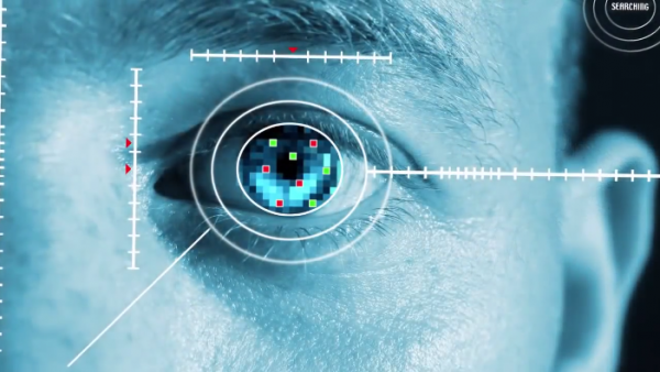 Iris ID's iris scanning tech could soon be seen on military applications. (YouTube)