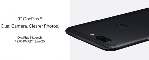 OnePlus 5 dual rear camera