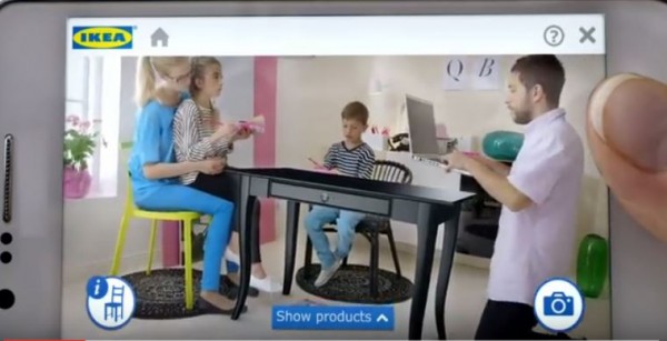 The potential use of augmented reality technology for Ikea's business.