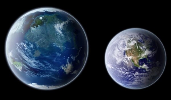 A newly discovered Earth-like planet is being compared with our own planet. 