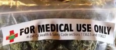 Cannabis are sealed for medical use. 