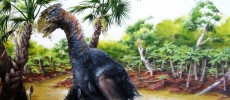 A prehistoric giant flightless bird once thrived in the Arctic Circle more than 50 million years ago.