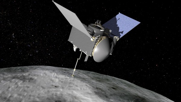 NASA’s Origins, Spectral Interpretation, Resource Identification, Security-Regolith Explorer (OSIRIS-REx) spacecraft will bring your artwork to an asteroid.