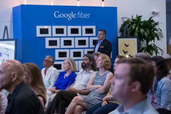 Google in Austin back in 2015 talking about its Google Fiber service at an event held by The Future Forum, Texas Cultural Trust, and Generous Art.