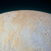 NASA's New Horizons captured Pluto's north pole last July 14.