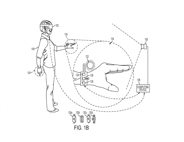 Sony VR Glove Patent