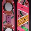 A hoverboard (or hover board) is a levitating board used for personal transportation in the films Back to the Future Part II and Back to the Future Part III. 