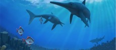 Ichthysaurs once ruled the world's oceans but were wiped out due to climate change.