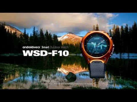 Casio released its first smartwatch called the WSD-F10 Smart Outdoor Watch.