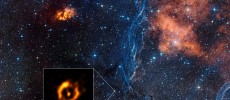 The Very Large Telescope Interferometer at ESO’s Paranal Observatory in Chile has obtained the sharpest view ever of the dusty disc around the close pair of aging stars IRAS 08544-4431.