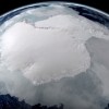 If the iceberg finally breaks free, the largest portion with an approximate thickness of 350 metres (1,150 feet), will be floating on the ocean.(NASA)