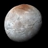 Charon in Enhanced Color NASA's New Horizons captured this high-resolution enhanced color view of Charon just before closest approach on July 14, 2015.