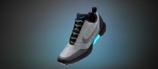 The Nike HypderAdapt 1.0 is the first auto-lacing shoe,  but we're not yet convinced because the design is not good and it doesn't seem to have real laces.