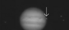 A possible asteroid or comet crashed into Jupiter on March 17 that can be seen from 665 million kilometers away.