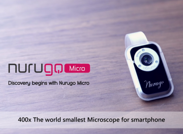 With the introduction of Nurugo Micro, the company enables their user to see microscopic details using their smartphones. 