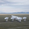 Observations by the NSF's Jansky Very Large Array, pictured here, show that a suspected fast radio burst afterglow is actually radio emission from an active galactic nucleus.