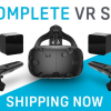 HTC Vive is a virtual reality headset designed to utilize 
