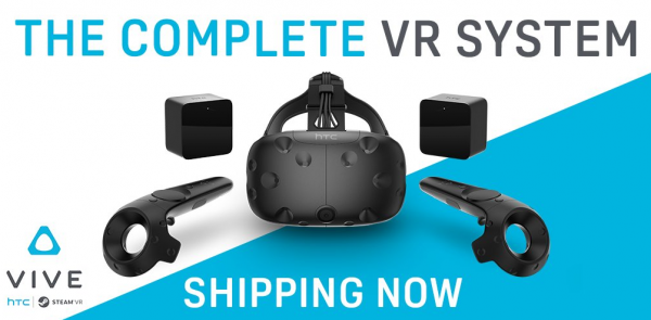 HTC Vive is a virtual reality headset designed to utilize "room scale" technology to turn a room into 3D space via sensors, with the virtual world allowing the user to navigate naturally, with the ability to walk around and use motion tracked handheld con