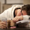 Tired Student