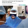Live-Streamed VR Surgery  