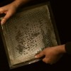 The Columbia team designed and fabricated a flexible lens array that adapts its optical properties when the sheet camera is bent. 