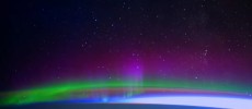 NASA TV UHD captures the stunning Aurora Borealis from space in a time lapse video.