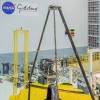 On April 27, 2016 engineers unveiled the giant golden mirror of NASA's James Webb Space Telescope as part of the integration and testing of the infrared telescope at NASA's Goddard Space Flight Center, Greenbelt, Maryland.