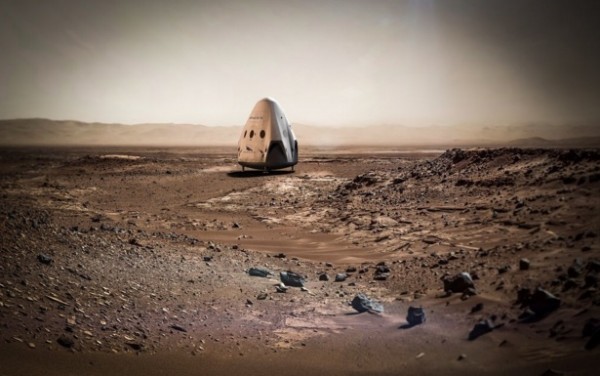 SpaceX's unmanned Dragon capsule is scheduled to launch for Mars by 2018.