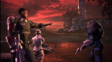 A screenshot taken in the Bioware video game 'Mass Effect' is seen in an undated still image. 