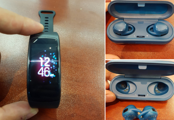 Gear Fit 2 may come in a more curved design which makes it more comfortable to wear.