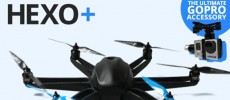 Hexo+ drone is compatible with GoProHero 3, 3+ and 4 models only.