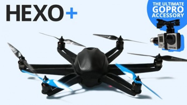 Hexo+ drone is compatible with GoProHero 3, 3+ and 4 models only.
