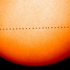 The 2016 Mercury transit (depicted conceptually here) will occur between about 7:12 a.m. and 2:42 p.m. EDT on May 9.