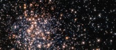 Peering through the thick dust clouds of the galactic bulge an international team of astronomers has revealed the unusual mix of stars in the stellar cluster known as Terzan 5. The new results indicate that Terzan 5 is in fact one of the bulge's primordia