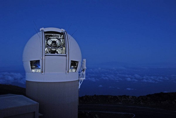 The Panoramic Survey Telescope & Rapid Response System (Pan-STARRS) 1 telescope on Maui's Mount Haleakala, Hawaii has produced the most near-Earth object discoveries of the NASA-funded NEO surveys in 2015.
