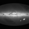 An all-sky view of stars in our Galaxy – the Milky Way – and neighbouring galaxies, based on the first year of observations from ESA’s Gaia satellite, from July 2014 to September 2015.
