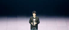 Video game creator Hideo Kojima unveils his new game on stage during the PlayStation E3 2016 Press Conference at The Shrine Auditorium in Los Angeles, California.