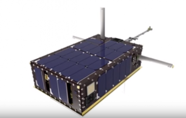 One of the models of a CubeSat developed for space exploration missions.