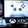 The new Microsoft Xbox One S console is announced during the Microsoft Xbox news conference at the E3 Gaming Conference in Los Angeles, California.