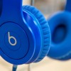 Beats headphones are sold in an Apple store in New York City. 