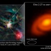 ALMA peered into the Ophiuchus star-forming region to study the protoplanetary disk around the young star Elias 2-27.