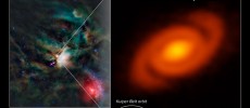 ALMA peered into the Ophiuchus star-forming region to study the protoplanetary disk around the young star Elias 2-27.